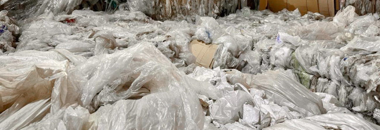 LDPE and LLDPE film waste